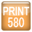 Печать 580